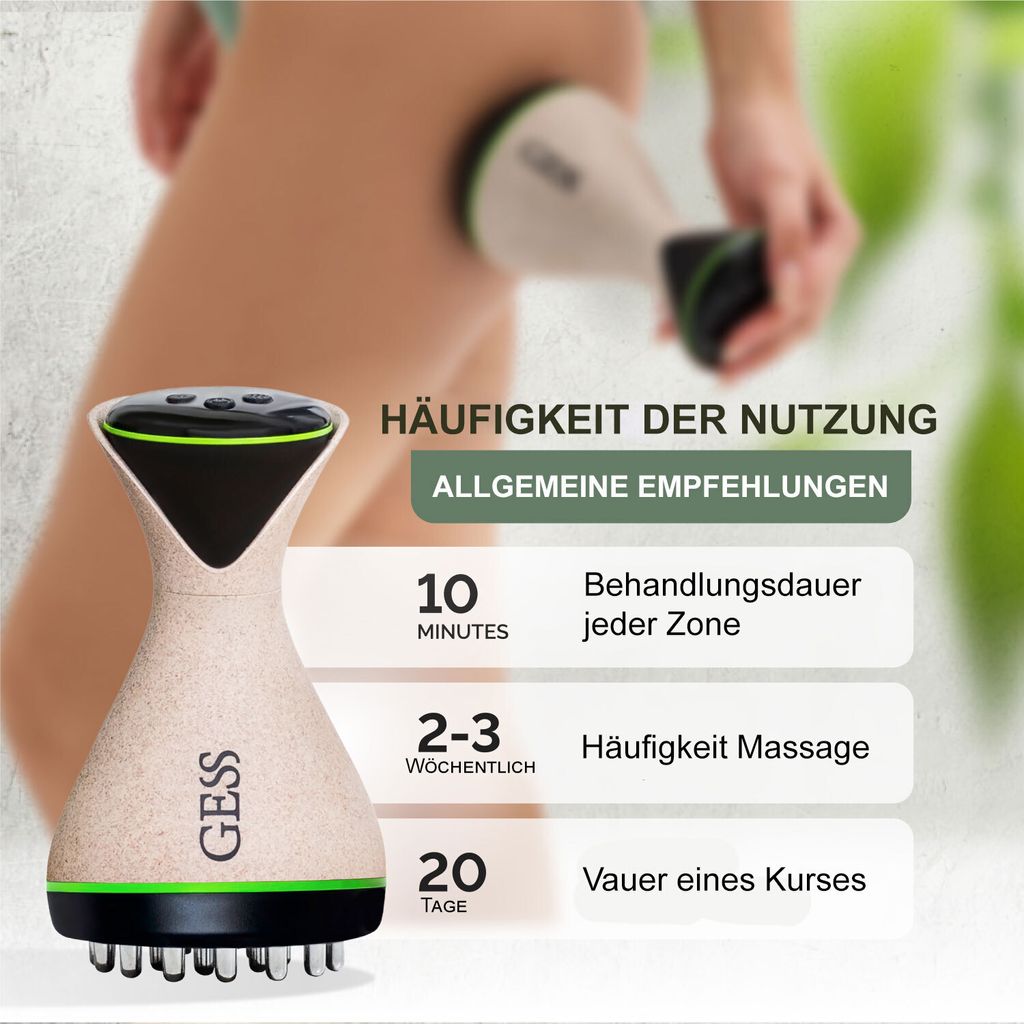 Massagegerät zur Körperformung, 9 Intensitätsmodi, Produktbild 3