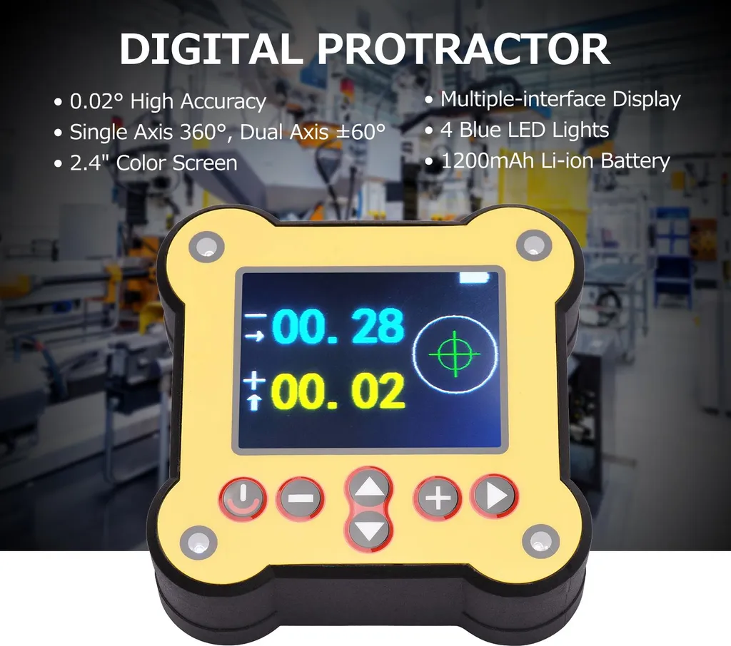 Inclinomètre magnétique de précision 0,02° avec interface de sortie - 3