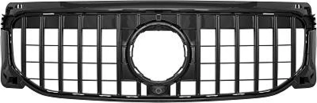 Grille de calandre adaptable pour Mercedes GLB X247 en Noir Brillant Luxueux