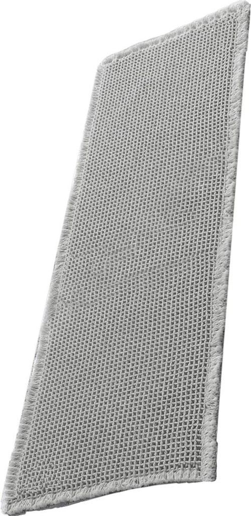 INF Graue Waffelstruktur Fußmatte - Rutschfest, Wasserfest, Saugfähig 1er Pack