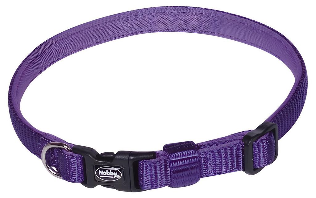 Nobby Halsband "Classic Preno" Mini L: 13-20 cm; B: 10 mm, lila
