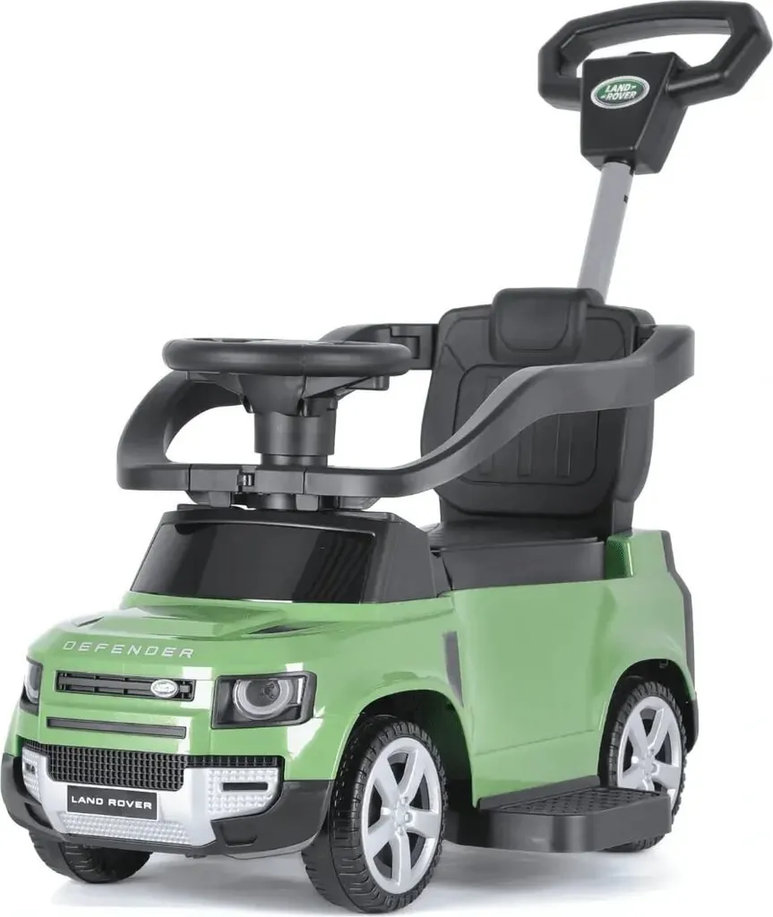 Land Rover Defender 90 Voiture à Pousser 2-en-1 Vert pour Enfant 1-3 Ans