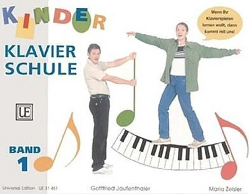UE Kinder-Klavierschule : Méthode de Piano pour Enfants avec Apprentissage