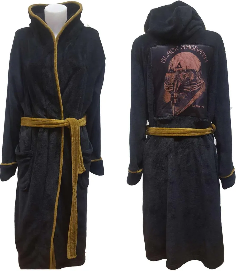 Idea Regalo Rock: Vestaglia Black Sabbath Avengers 1978 - Unisex S-M