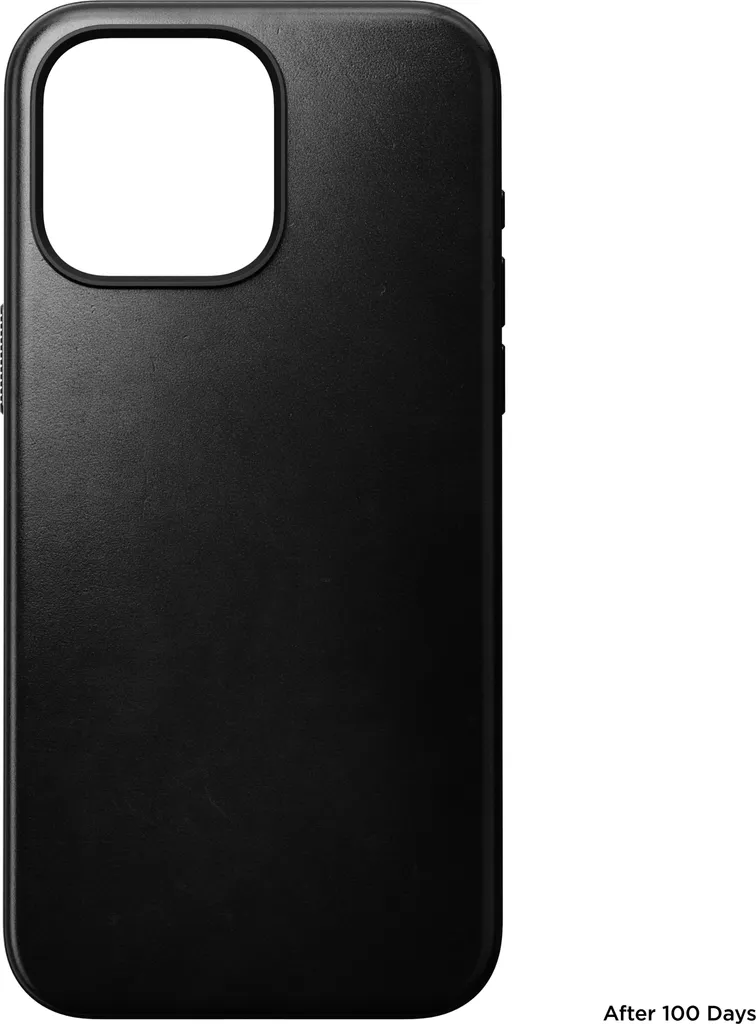 Coque iPhone 15 Pro Max Nomad Modern en Cuir Horween Noir MagSafe - 6