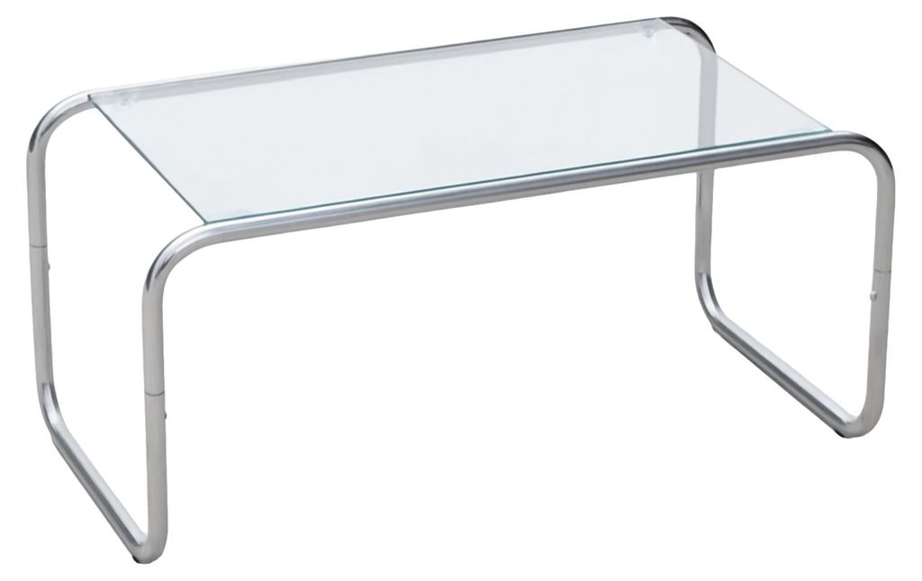 Leitmotiv - Couchtisch Ventana - Chrom - 80x40x36cm Produktbild 