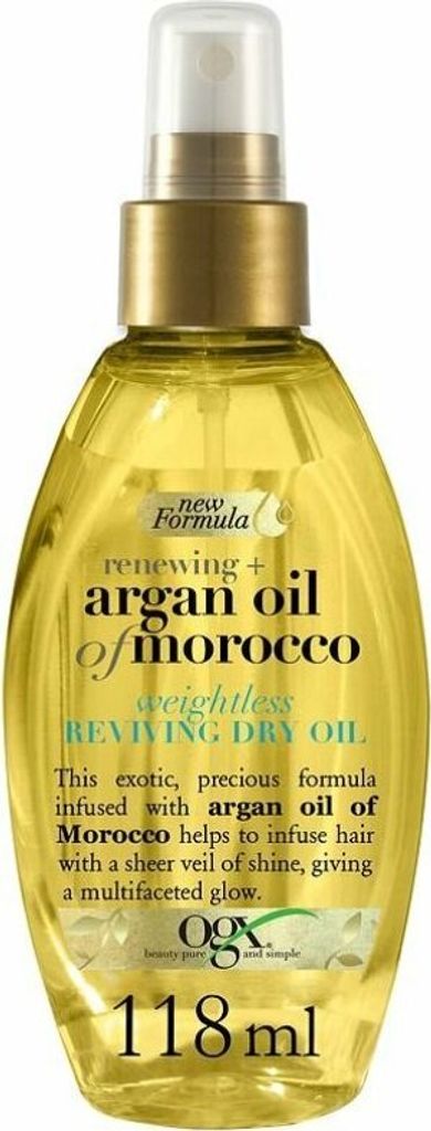 OGX Hair Oil – Argan Oil Of Morocco Weightless Dry Out Productafbeelding 
