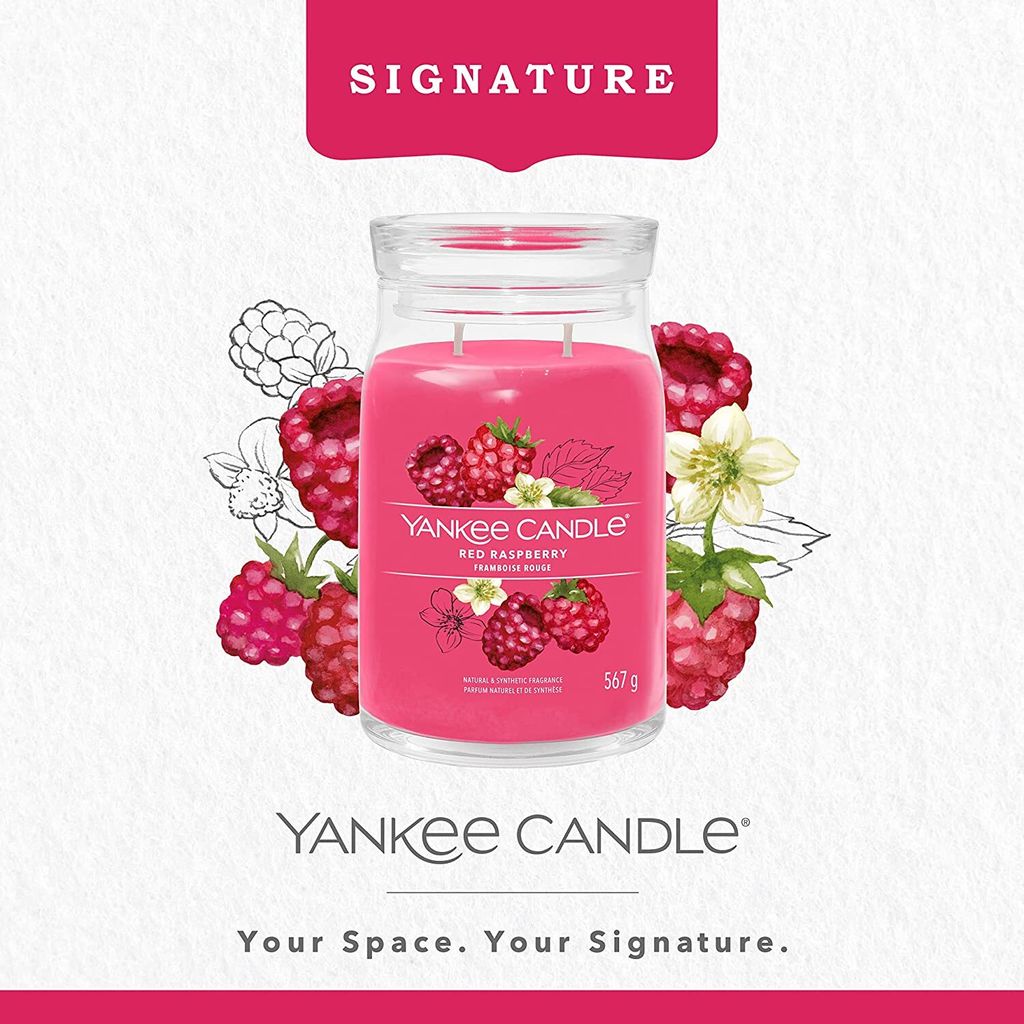 Yankee Candle Red Raspberry 567 g Obrázek produktu 6