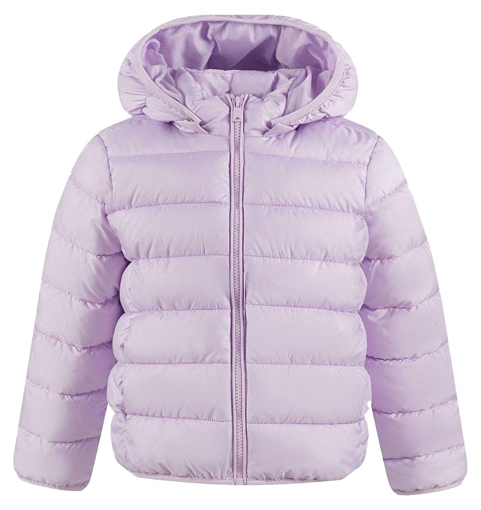 Minoti - Steppjacke für Mädchen, Abnehmbar MN601 (128) (Flieder)