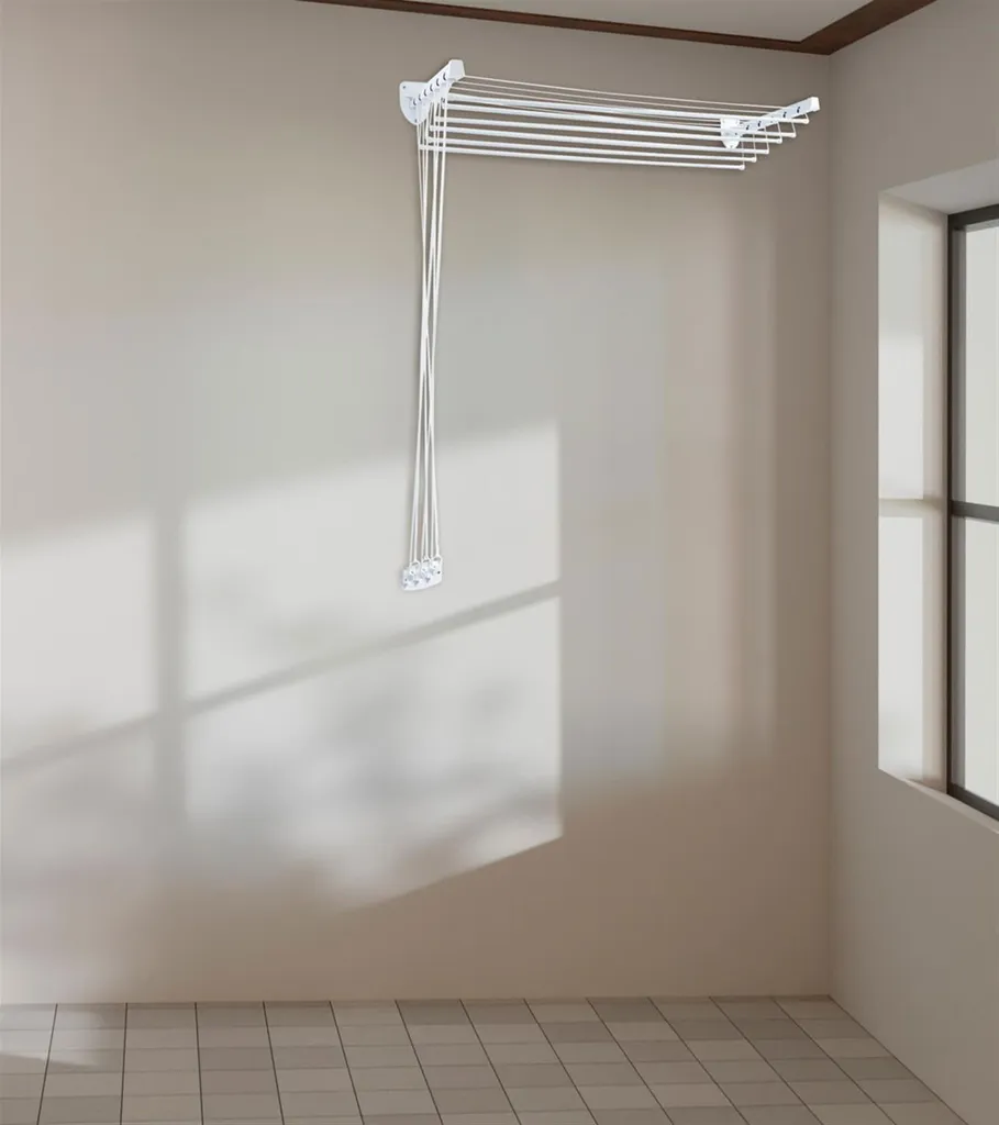 Séchoir à linge Casa Si Pick Up 200 pliable avec 20m d'étendage robuste