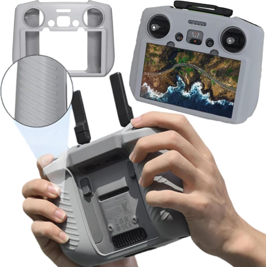 Silikonhülle für DJI RC 2 / DJI Air 3 / DJI Mini 4 Pro Controller - Grau