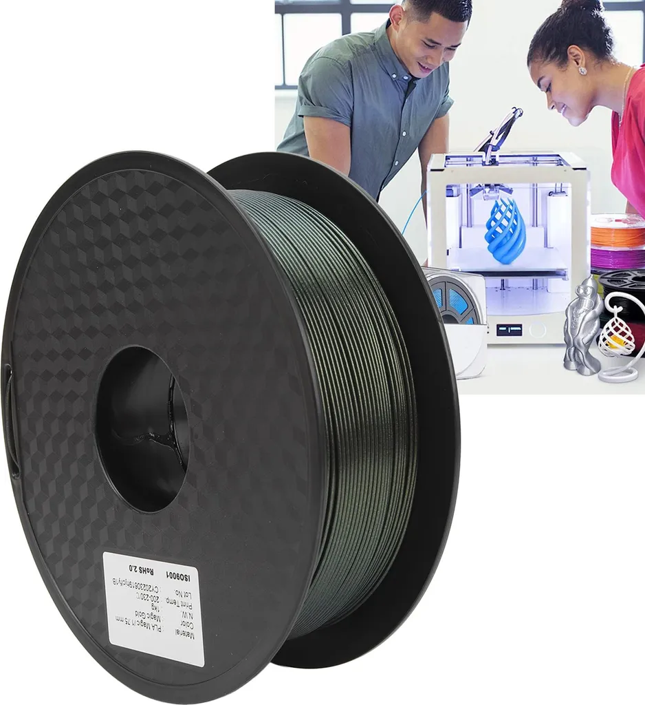 Filament 3D PLA Or 1.75mm pour Décoration et Prototypage de Précision - 11
