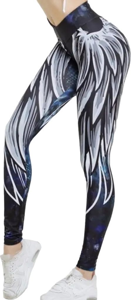 Wings Damen Leggings in Blau/Weiß - Hochwertig und Bequem KP24725