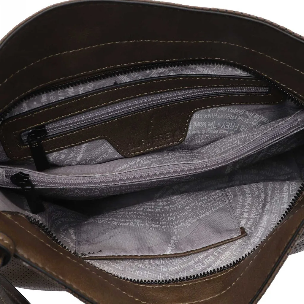 Borsa Shopper SURI FREY Celly Marrone Mud: Stile Casual Chic Donna - 5