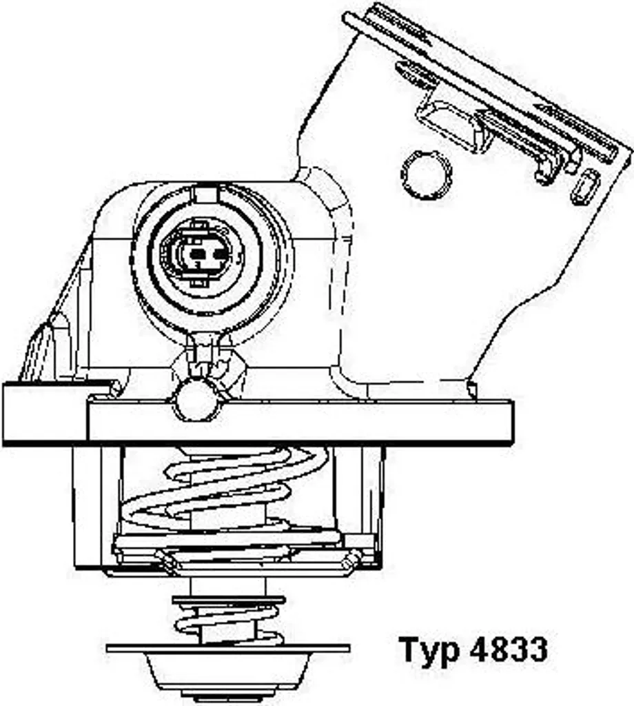 Solution Surchauffe Moteur : Thermostat 4833.100D pour Mercedes Classe C S