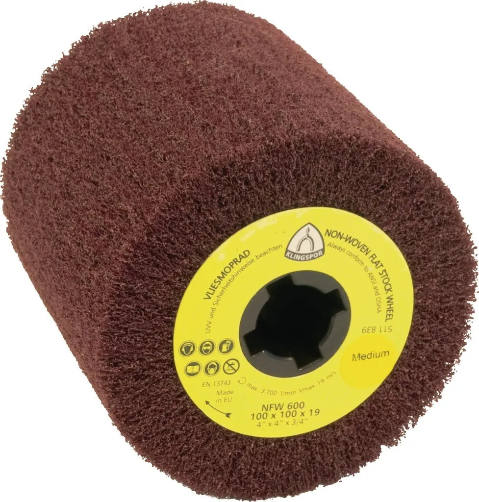 Guida alla Satinatura Professionale con Klingspor NFW 600 S 100mm