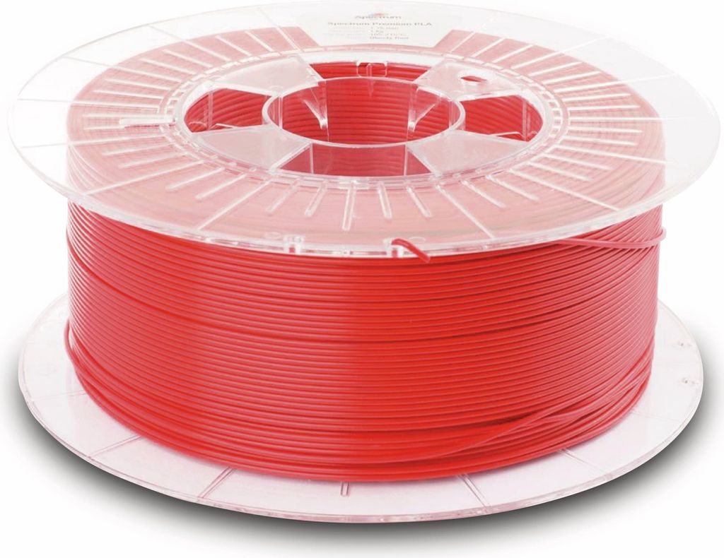 SPECTRUM 3D Filament PLA 1.75mm BLOODY rot 1kg