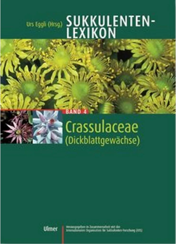Sukkulentenlexikon 4 : Guide d'Identification pour Serre et Jardin