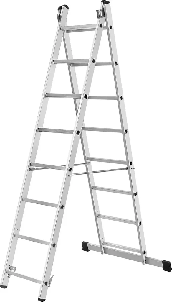 Échelle pour échafaudage 370 cm en aluminium léger et ultra robuste