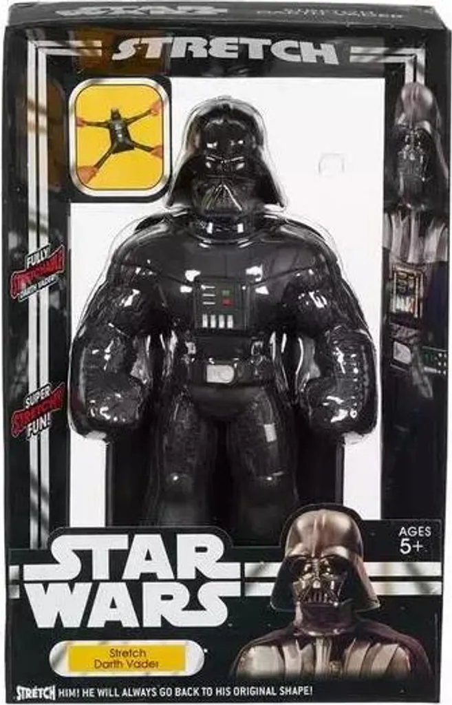 Figurine Stretch Large Dark Vador Star Wars 25 cm - Jouet Extensible G01