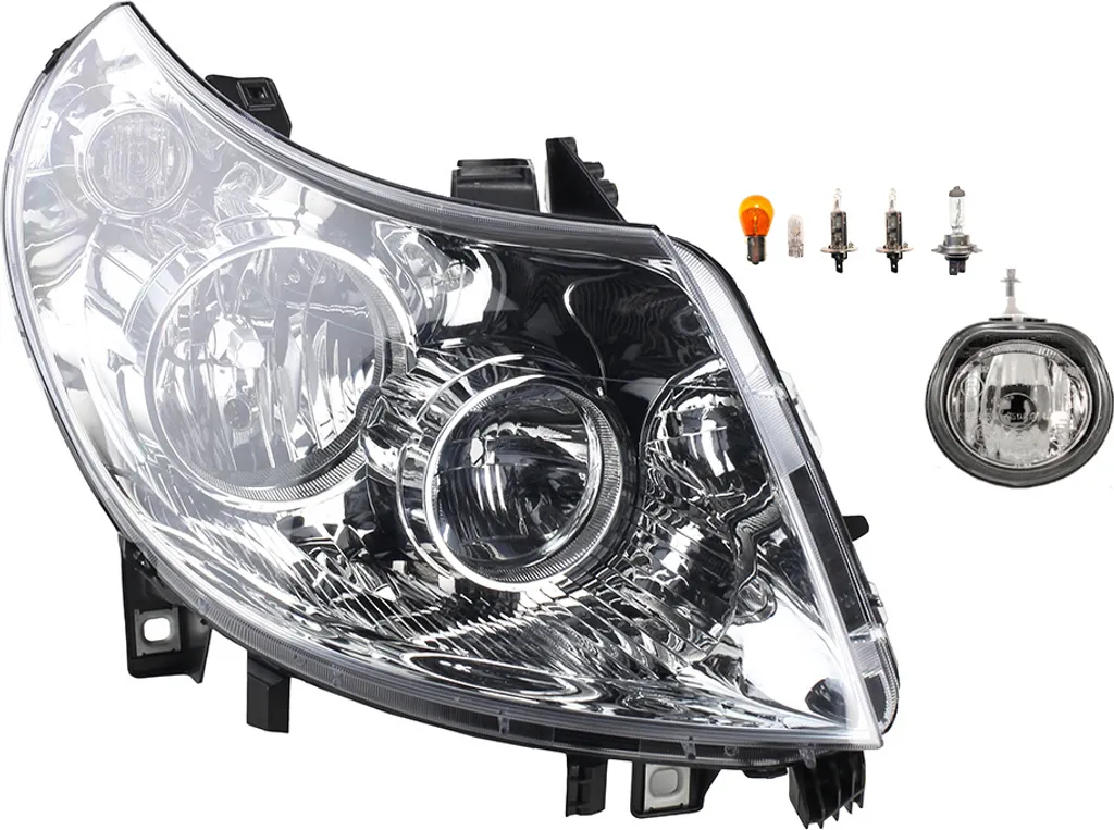 Faro Anteriore Johns H7/H1 Citroen Jumper 06-10 - Ricambio 51782979