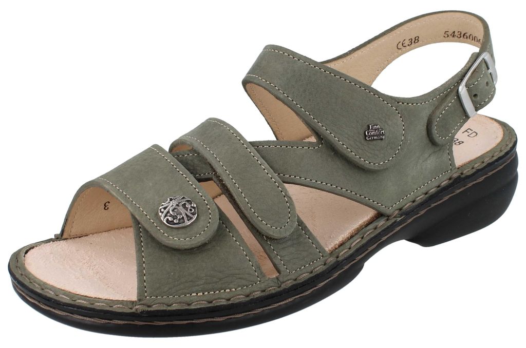 Finn Comfort GOMERA Damensandale FARN Nubuk 2562834108 Produktbild 