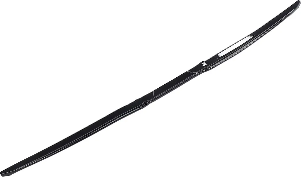 Becquet aérodynamique noir brillant en TPU haute densité pour voiture