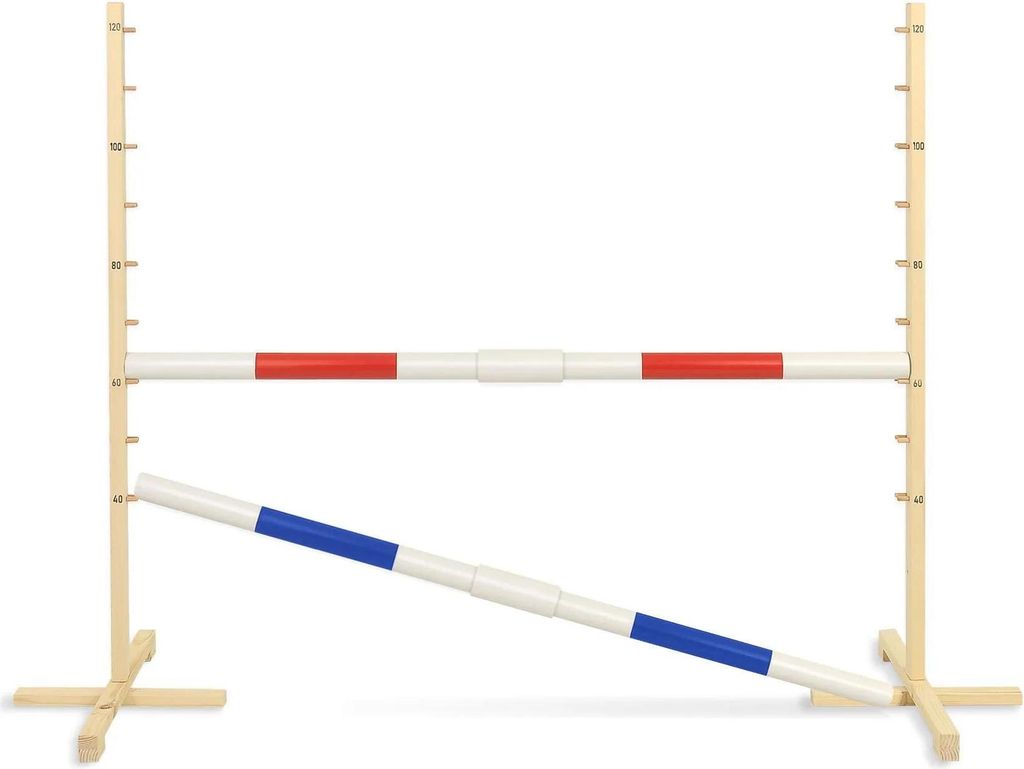 Hobby Horse Hurdle 160 cm, 120 cm - Rouge et Bleu avec Image du produit 