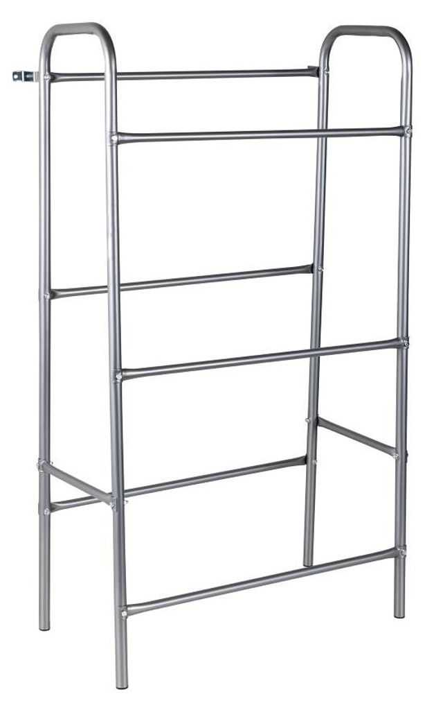 Haushalt International Flaschenkastenständer, silber für Produktbild 
