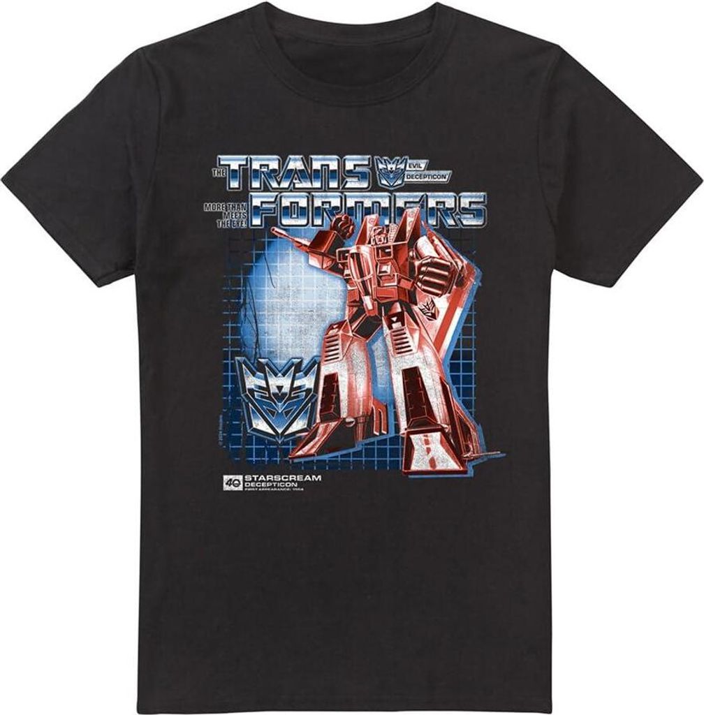 Transformers - T-Shirt für Herren - 40 TV5197 (XXL) (Schwarz)