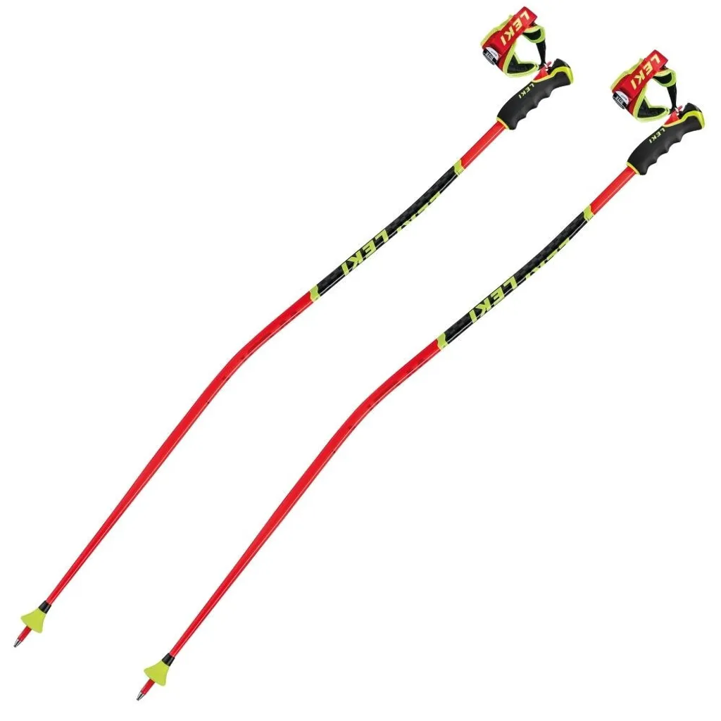 Leki WCR TBS GS 3D Bâtons de Ski Technologie Airfoil et Trigger 3D 115cm