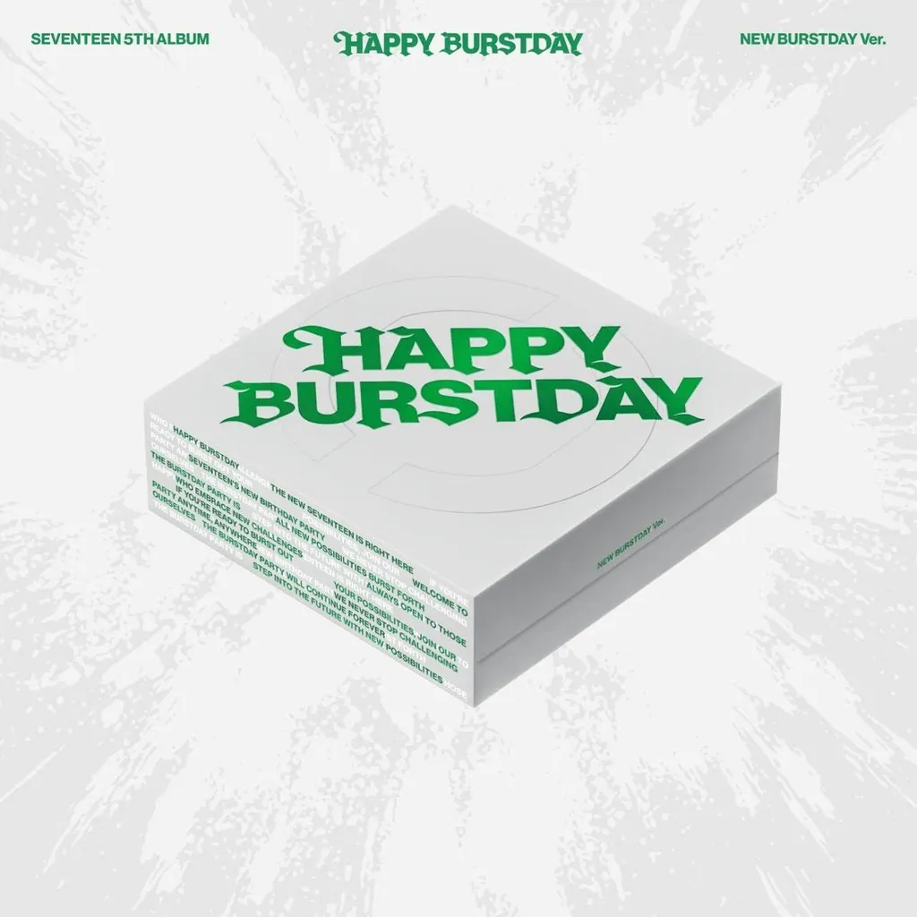 Album CD Seventeen Happy Burstday Édition New Burstday Kpop Collector