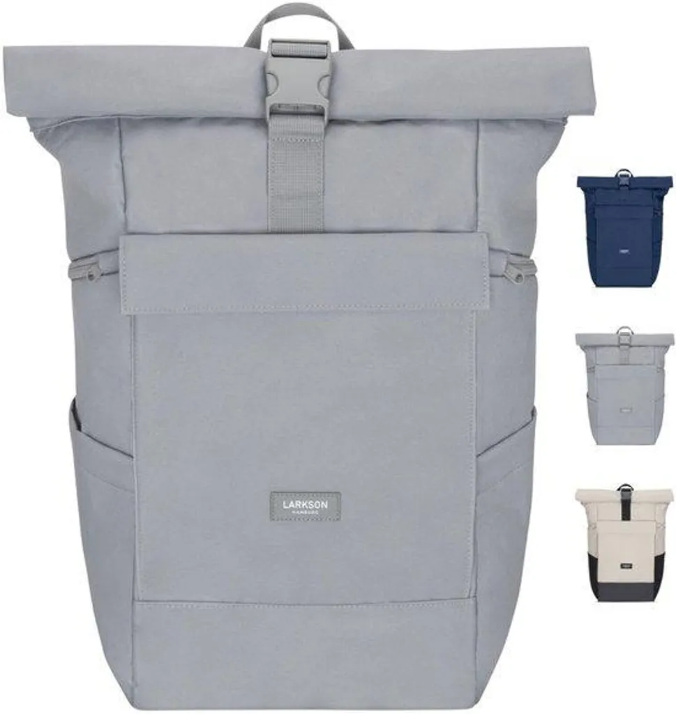 Sac de voyage cabine gris pour weekend et travail avec poche PC