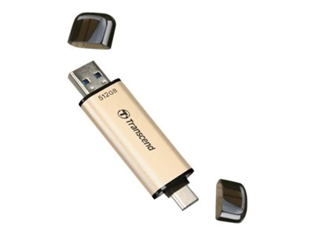 Clé USB 3.2 Transcend JetFlash 930C TLC 512 Go Double Connecteur - 10
