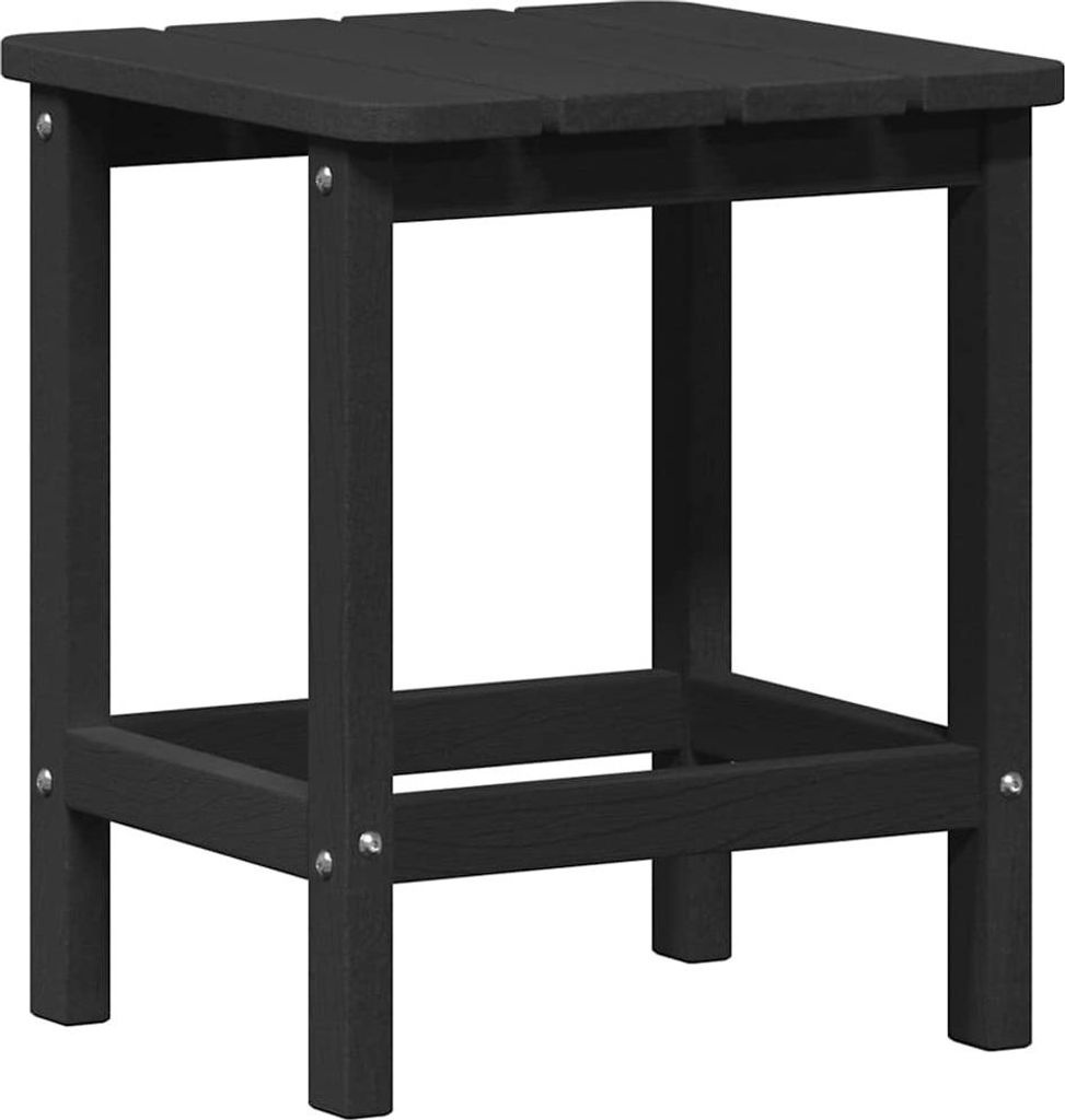 Beistelltisch Schwarz 38 x 38 x 46 cm Polyethylen