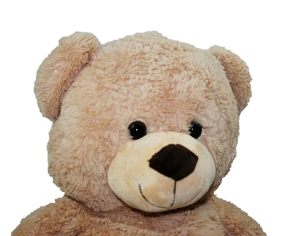 XXL PLÜSCHHUND mit Herz 100 cm Plüschbär Teddy Stoffbär Plüsch Teddybär 1m gross 