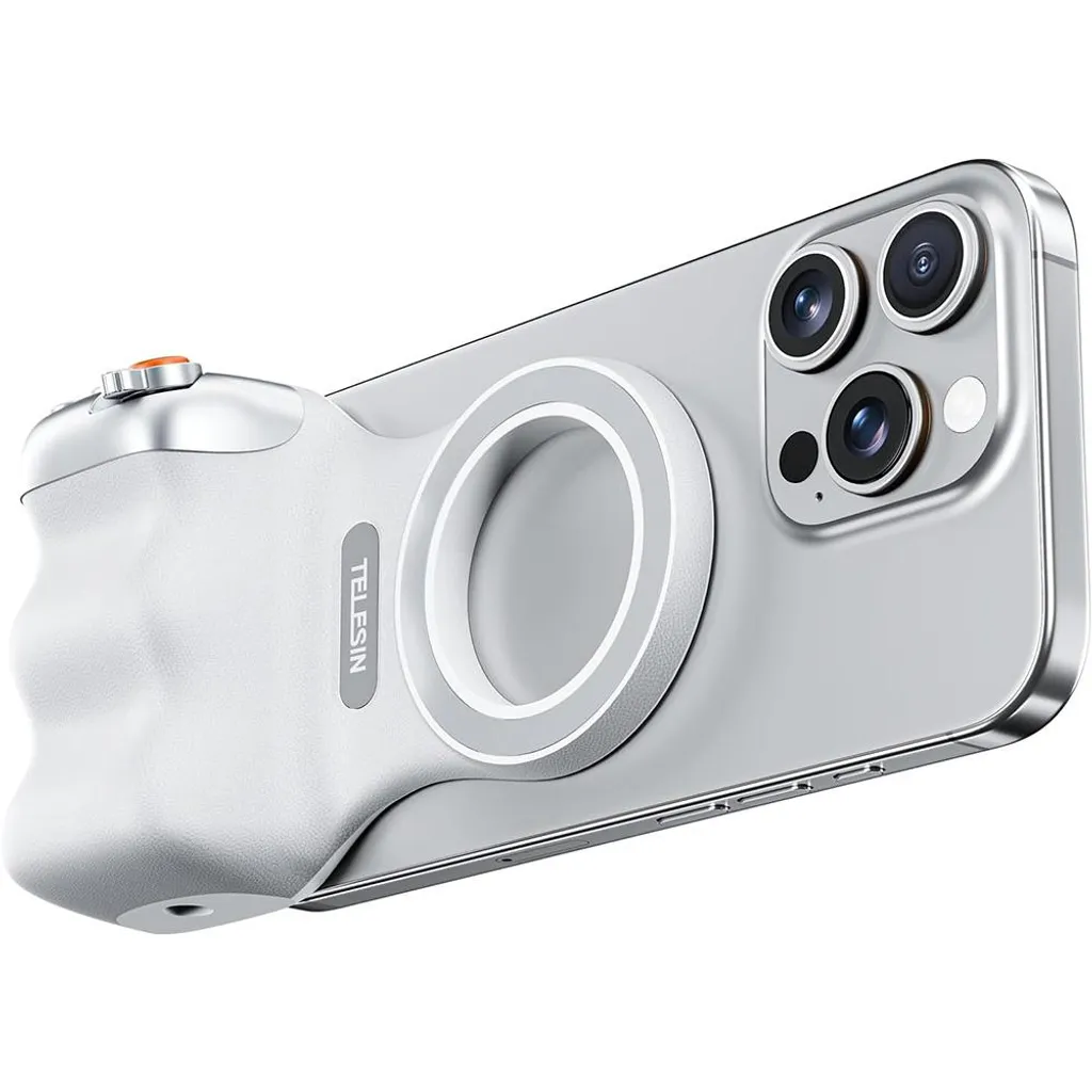 Support magnétique smartphone avec télécommande Bluetooth et filetage 1/4 - 10