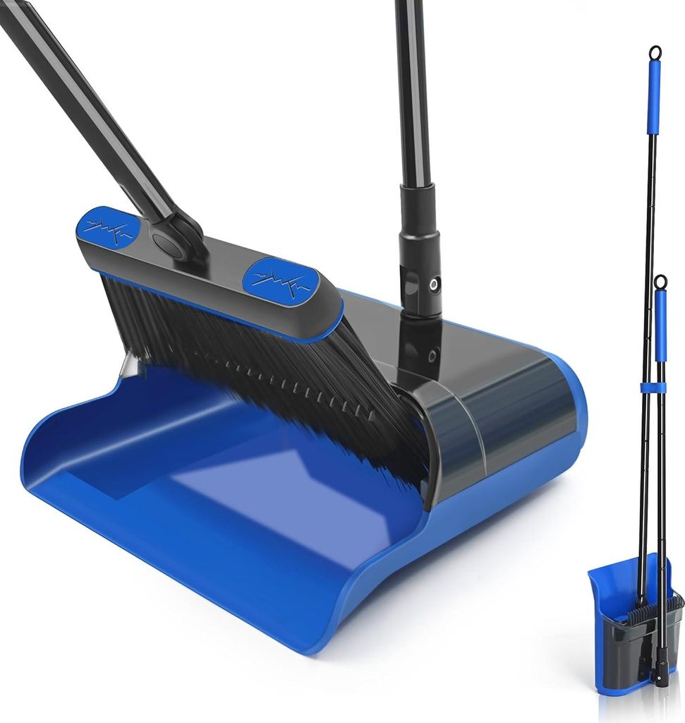 Ergonomisches Langes Kehrblech- und Besen-Set für effizientes Reinigen