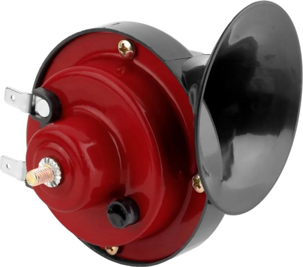 2PCS 24V Clacson doppio universale per auto e moto, forte, elettrico, a chiocciola, impermeabile, tono alto/basso