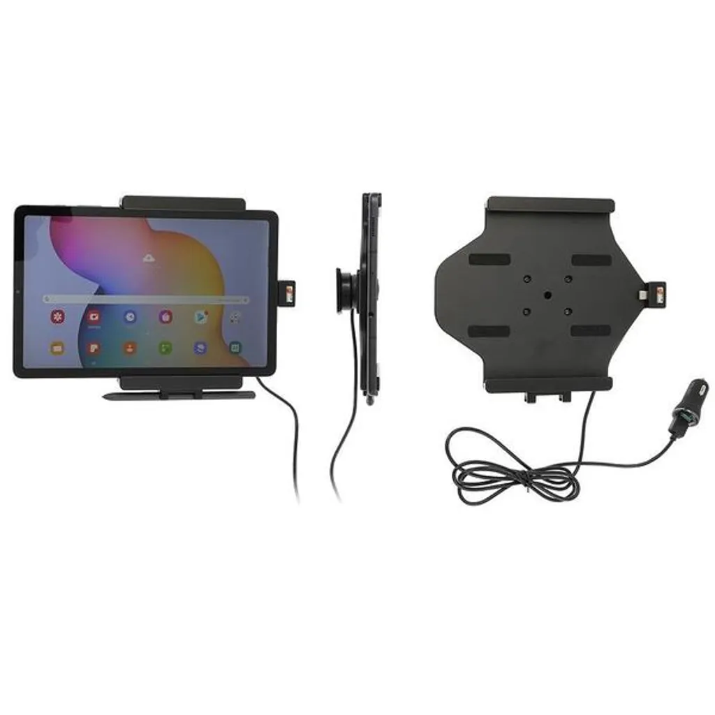 Support Brodit actif USB 12V pour Samsung Galaxy Tab S6 Lite - Fixation