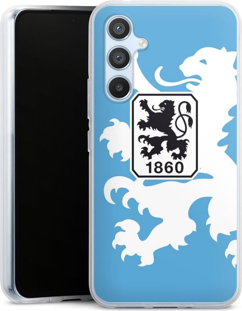 DeinDesign Handyhülle für Samsung Galaxy A54 5G Silikon Hülle Case Smartphone Schutzhülle Offizielles Lizenzprodukt TSV 1860 München Wappen