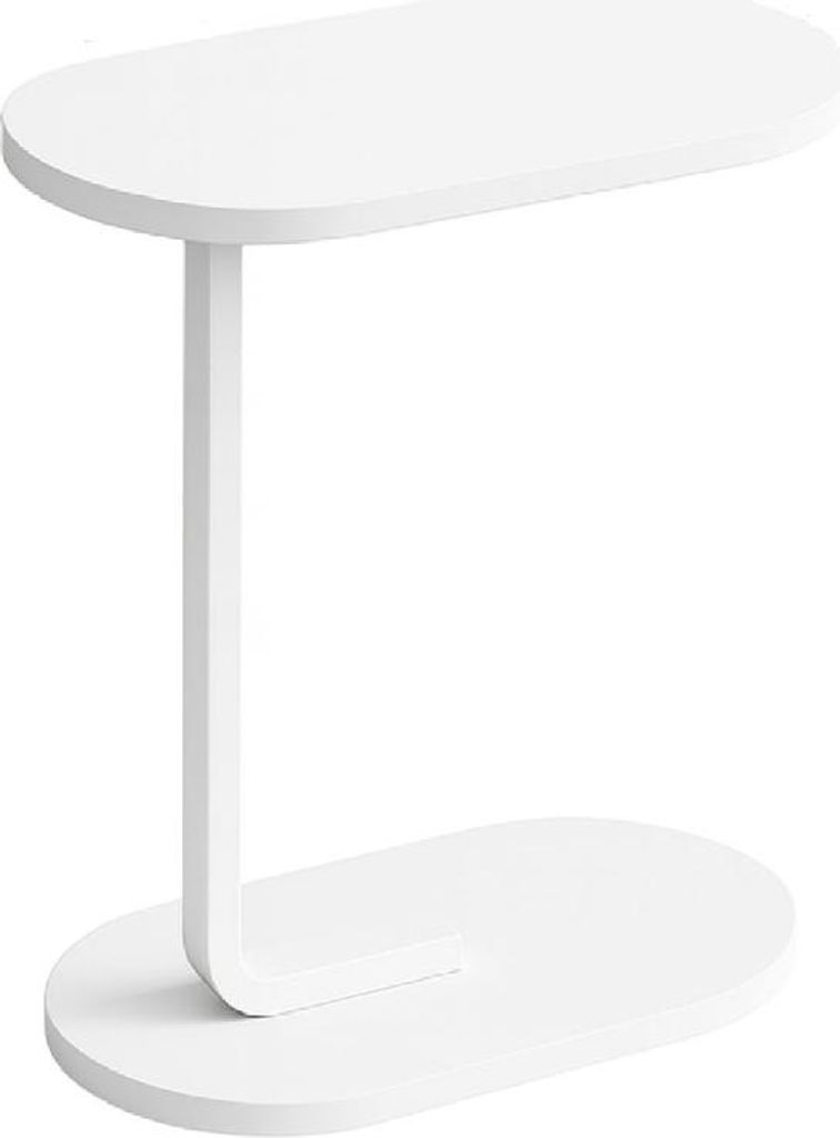 Beistell-/Couchtisch 63 x 45 x 30 cm, Weiß Produktbild 