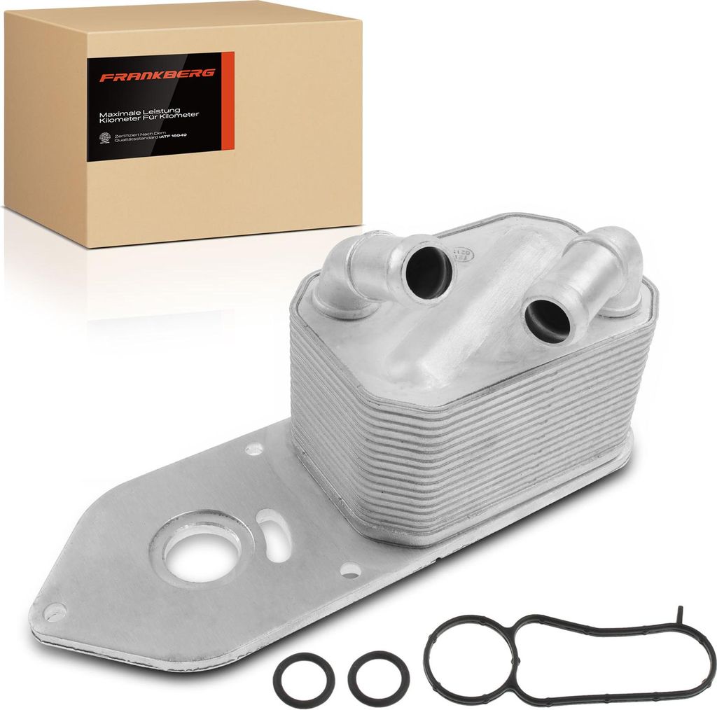Frankberg 1x Ölkühler Motoröl für Ford Tourneo Custom V362 Transit Custom V362 V363 2.0L