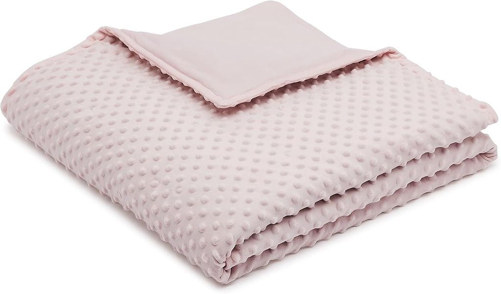 Gewichtsdecke Kinder Therapie Decke 4,5kg Rosa/Grau Produktbild 