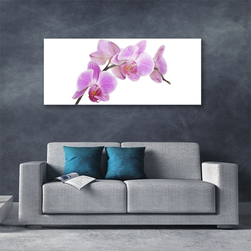 Acrylglasbilder 125x50 Wandbild Druck Blumen Pflanzen
