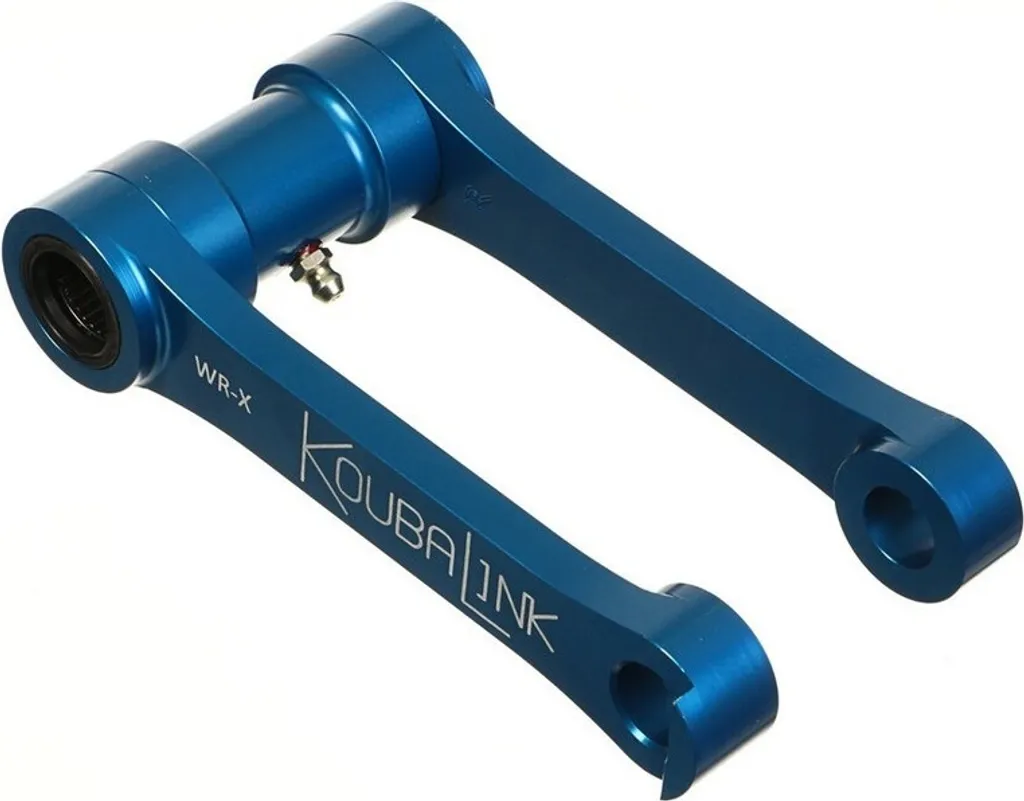 KoubaLink Kit de Rabaissement 20.3mm Bleu pour Yamaha WR250R WR250X