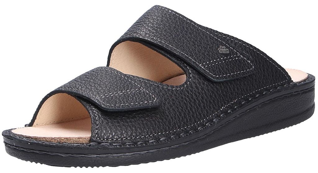 Finn Comfort Herren Pantolette RIAD schwarz Größe EUR 44 Produktbild 