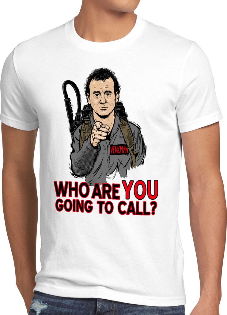 style3 Who are you going to call? Herren T-Shirt geisterjäger gespenst ecto1 venkman