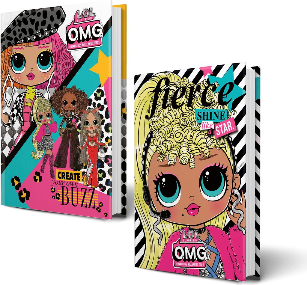 L.O.L. Surprise! LL937000, Monatlicher Terminkalender, Hardcover, 320 Seiten, Mehrfarbig