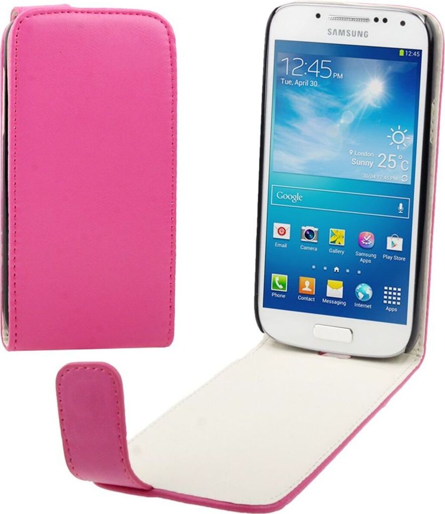 Schutzhülle Handy Tasche Flip für Samsung Galaxy S4 mini